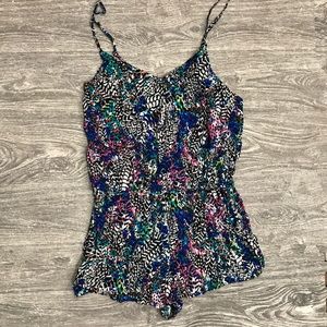 Multicolored Romper